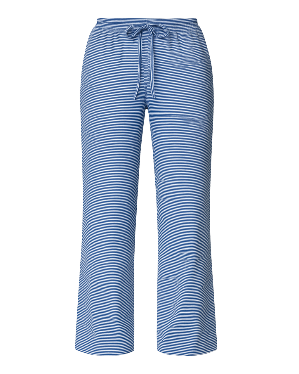 STRIPED PANTS - BLÅ