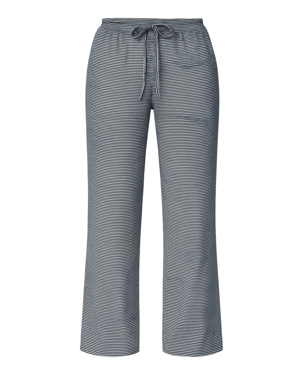 STRIPED PANTS - SORT