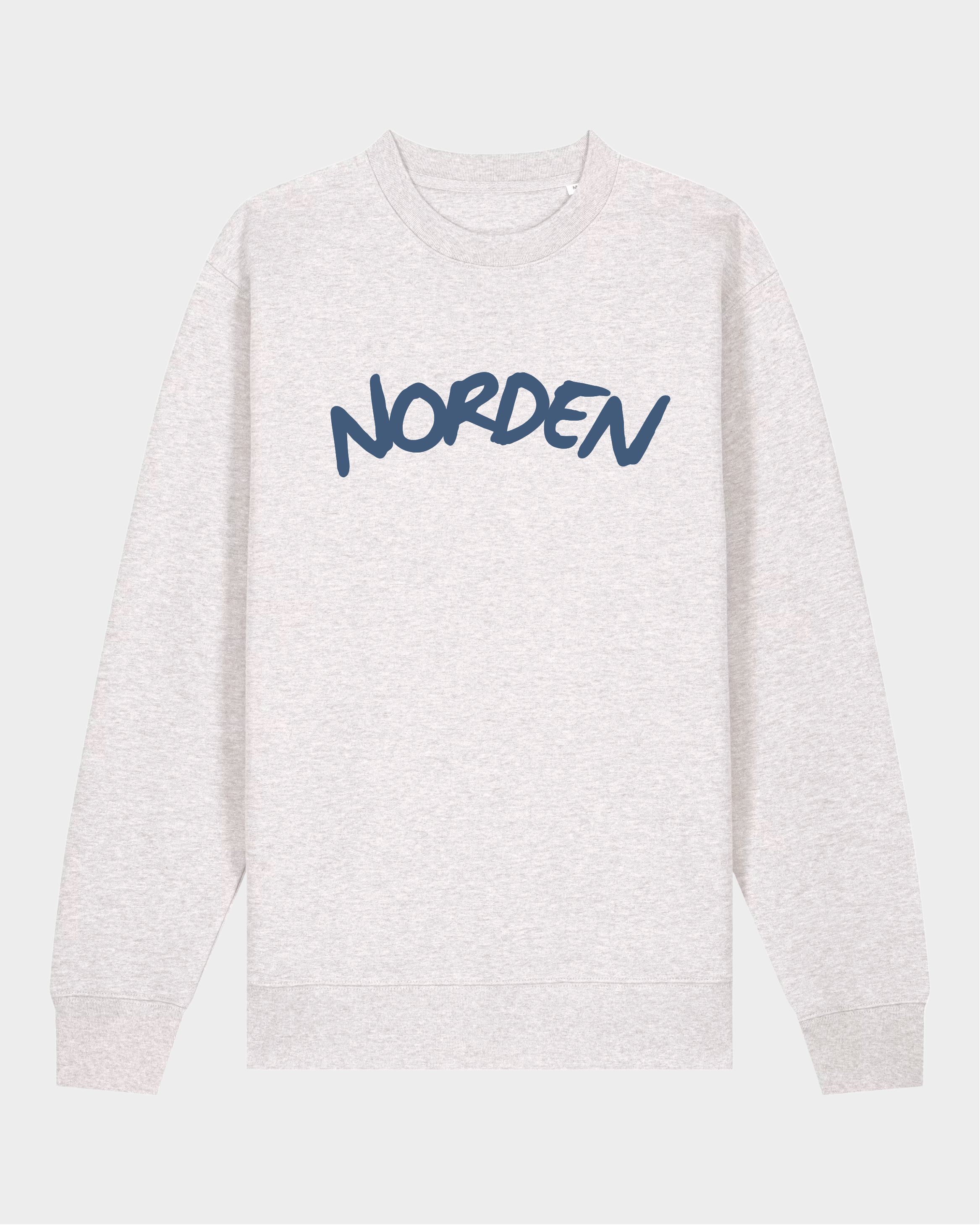 BLOMSTEN SWEATER - GRÅ