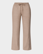 STRIPED PANTS - BRUN