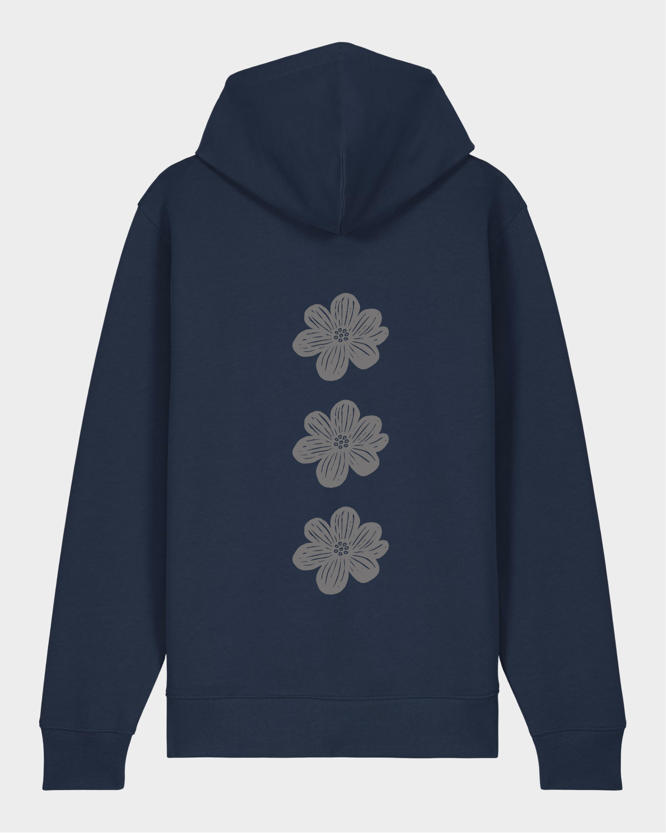 BLOMSTEN ZIP UP - NAVY BLUE