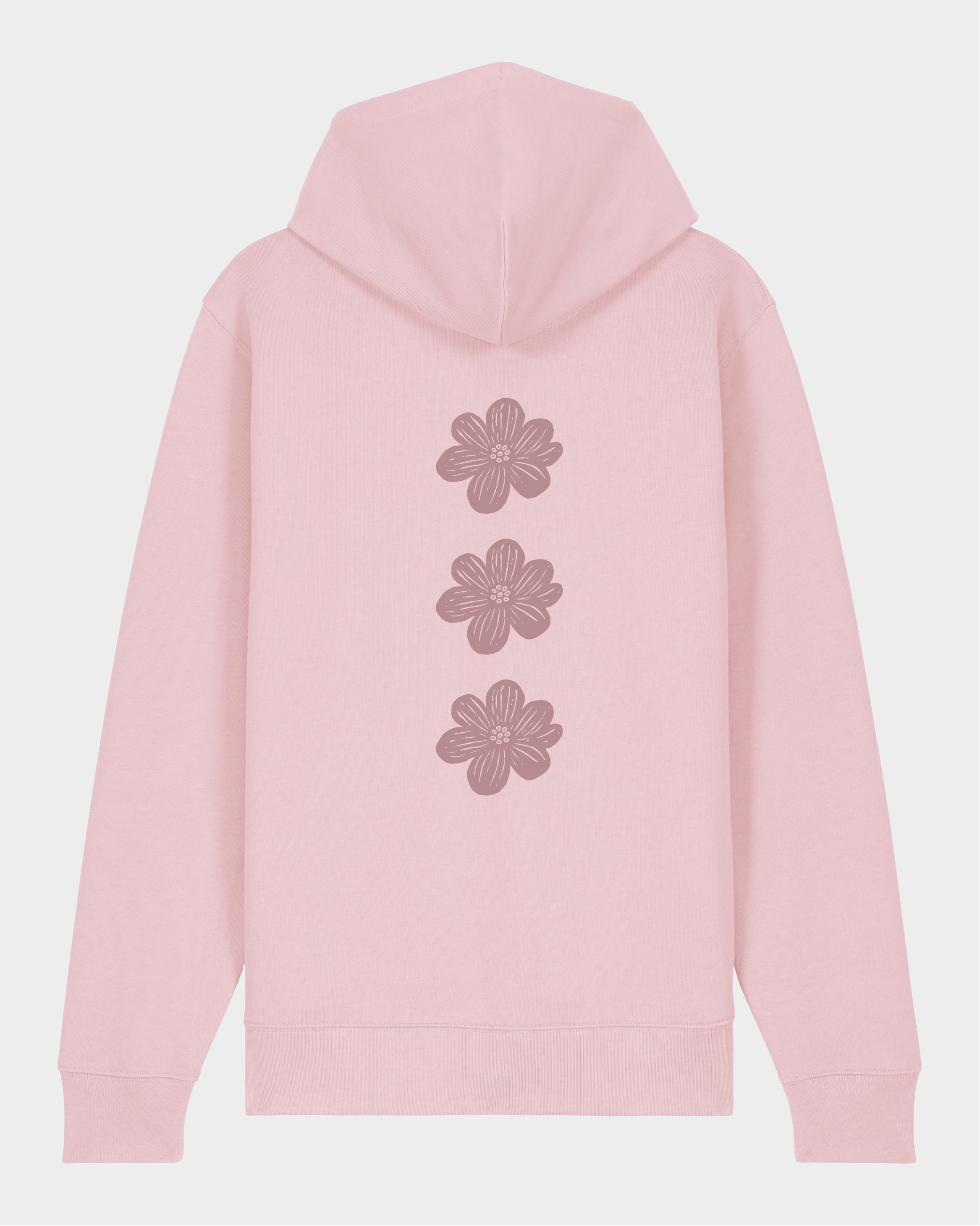BLOMSTEN ZIP UP - PINK