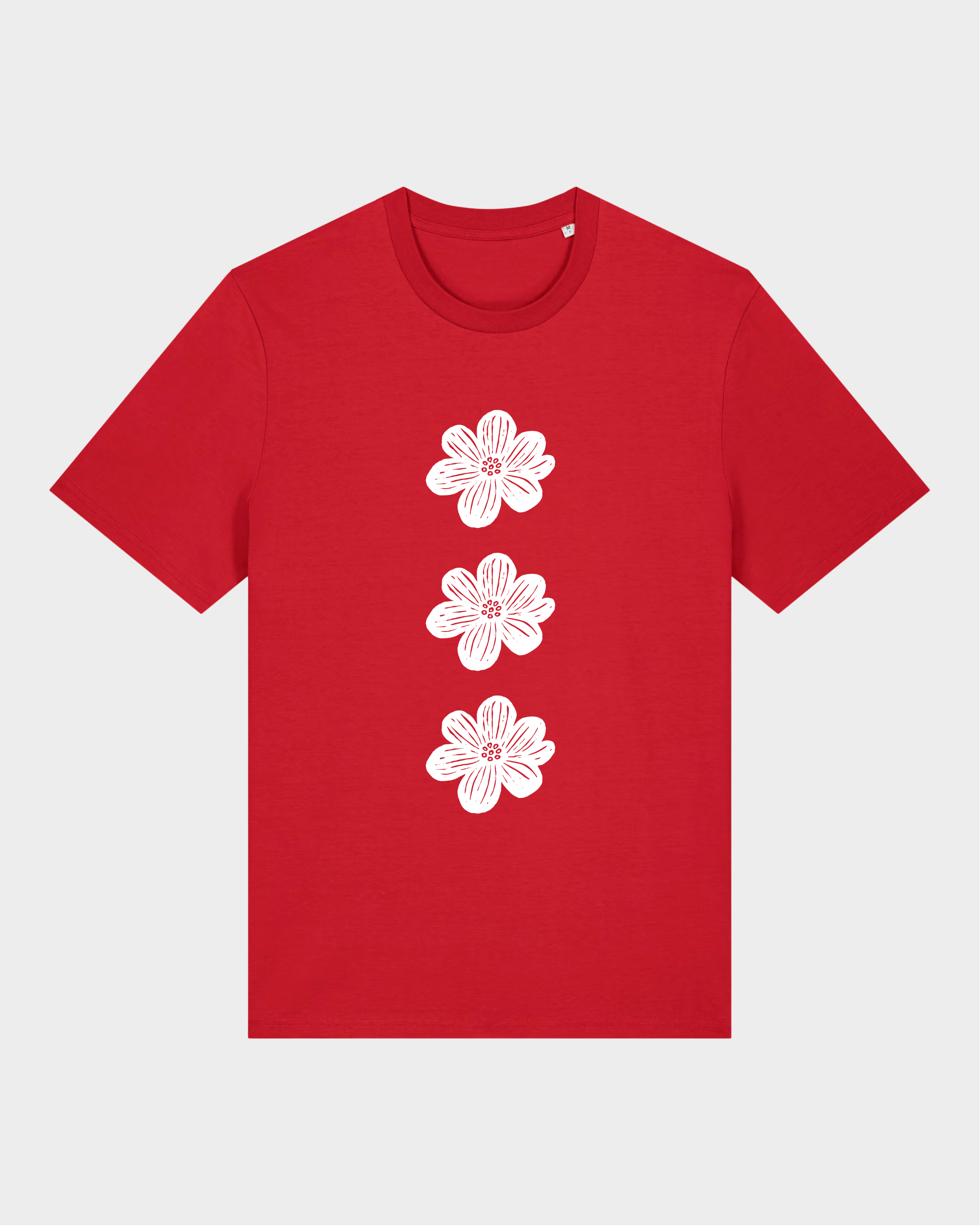 BLOMSTEN TEE - RED