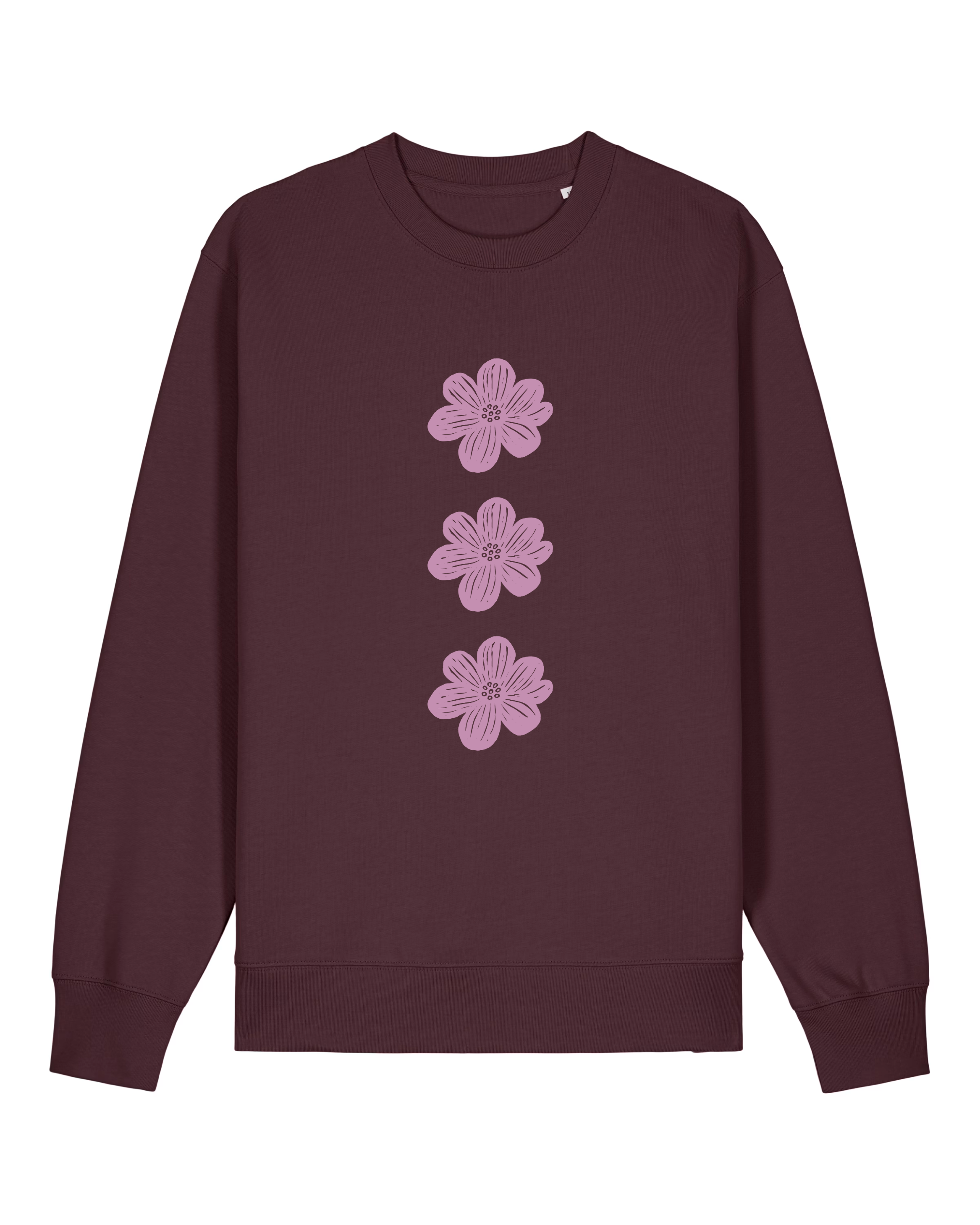 BLOMSTEN SWEATER - BODO RØD