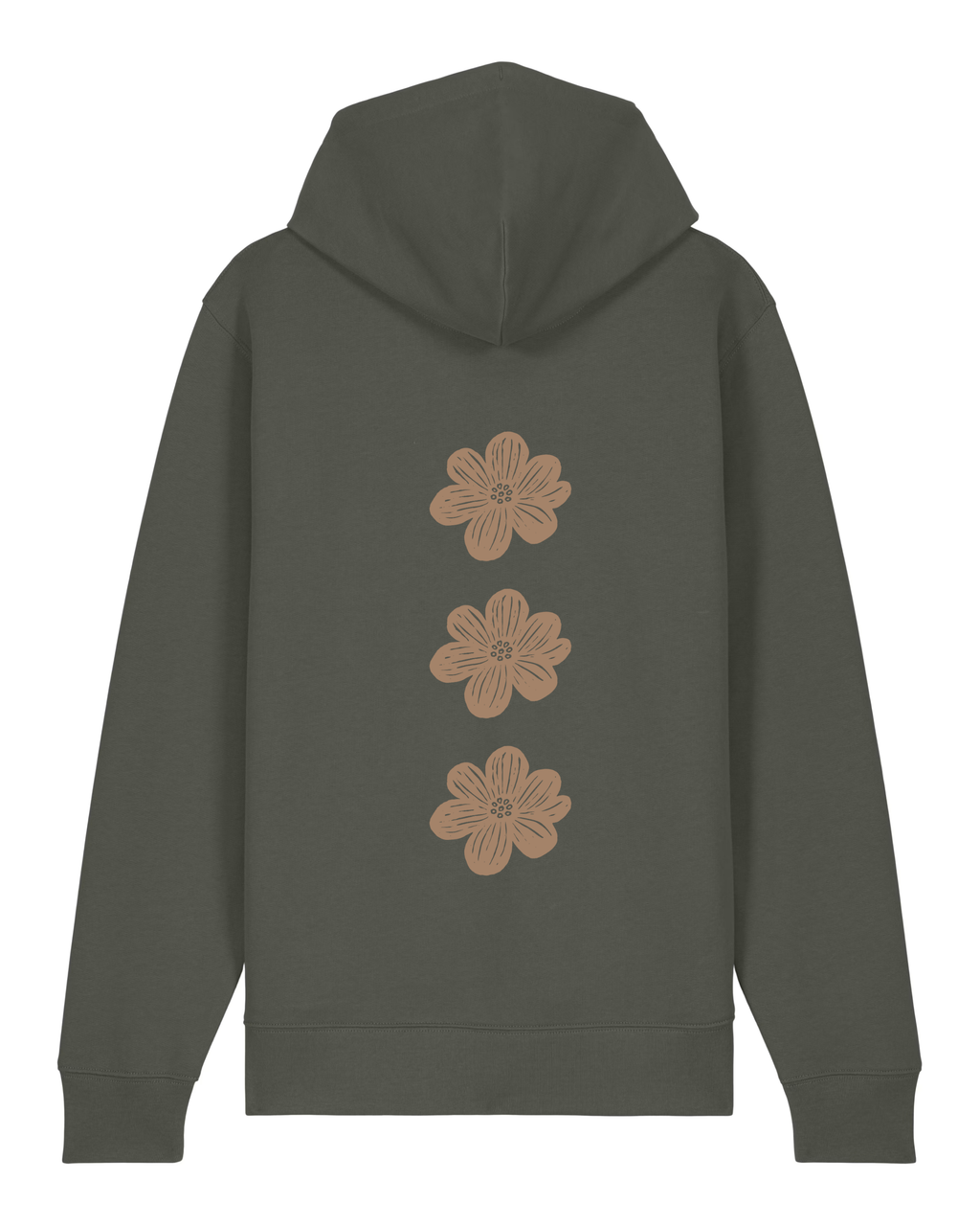 BLOMSTEN ZIP UP - KHAKI